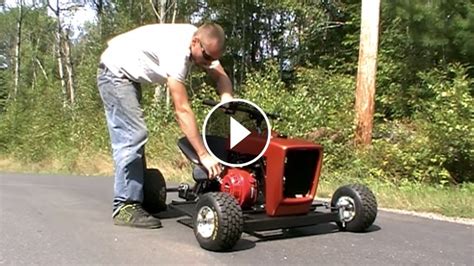 Incredibly Cool Go Kart Made Using Lawnmower Is A Beast