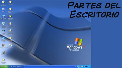 Partes Del Escritorio De Windows Escritorio De Windows Escritorio Hot