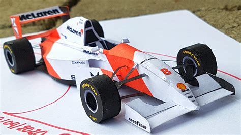 Mclaren F1 Papercraft Image Futako Inuneko Auto