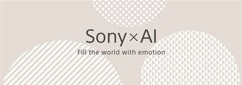 Sony Ai Intelligence Artificielle