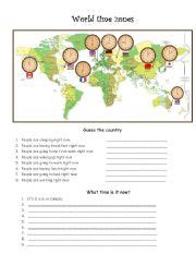 This is an online quiz called states of the usa quiz there is a printable worksheet available for download here so you can take the quiz with pen and paper. English worksheets: time zones worksheets