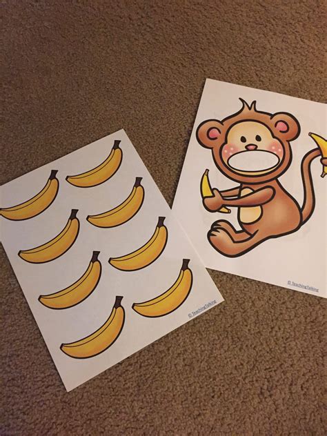 Feed The Monkey Monkey Games Monkey And Banana Articulation Activities