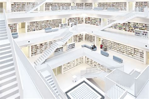 Library in stuttgart opening times. Yi Architects, Juergen Pollak · Stuttgart City Library ...