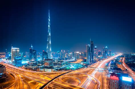 Dubai Skyline A Perfect Example Of Contemporary And Traditional Style