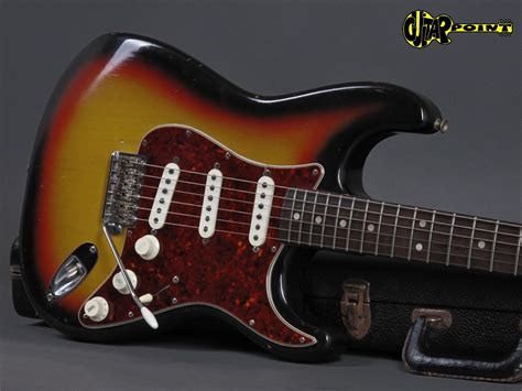 1965 Fender Stratocaster 3t Sunburst Rare Tortoise Guard Lightweight Guitarpoint