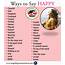 Ways To Say HAPPY In English  Learn Words