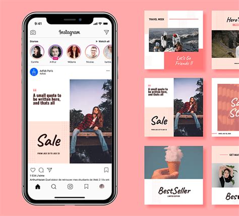 Instagram Marketing Templates Instagram Post Instagram Post Template