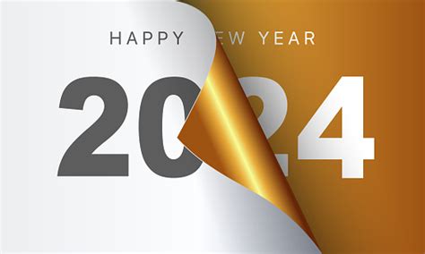 새해 복 많이 받으세요 2024 인사말 카드 디자인 서식 파일입니다 2023년 말과 2024년 초 새해 시작의 개념 달력