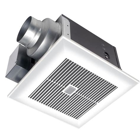 The universal fans guide to bathroom exhaust fans explores all possible bathroom ventilation solutions including ceiling, wall and window fans. Panasonic WhisperSense 110 CFM Ceiling Humidity and Motion ...