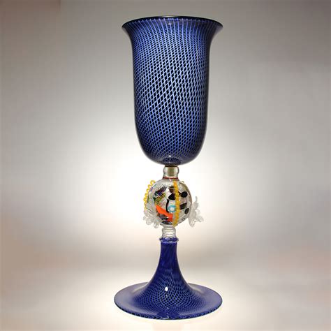 Large Art Glass Vessels I Coppa 02 I By Gianluca Vidal