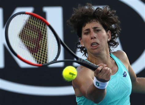 Please note that you can enjoy your viewing of the live streaming: Carla Suarez Navarro: 2018 Australian Open Day 5 -01 ...