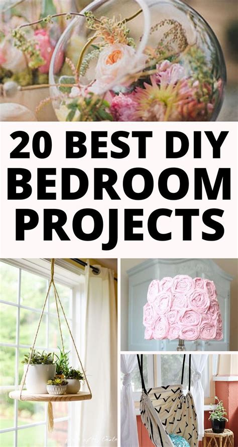 20 Diy Bedroom Project Ideas For A More Cozy And Comfy Room
