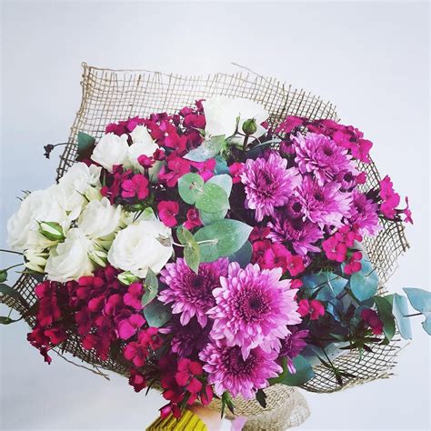 Low cost flowers, hand prepared and delivered by professional florists for under £30. #Pink #flowers convey playfulness and spontaneity and are ...
