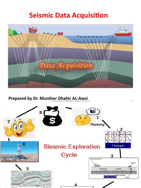 Seismic Data Acquisition Prepared By Dr Munther Dhahir Al Awsi Pdf