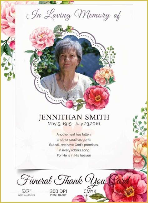 Free Funeral Thank You Cards Templates Of 26 Funeral Thank You Cards