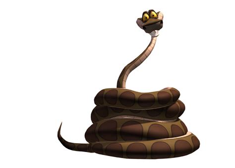 He is a giant snake. The Jungle Book Groove Party - Kaa render by FFSteF09 on DeviantArt