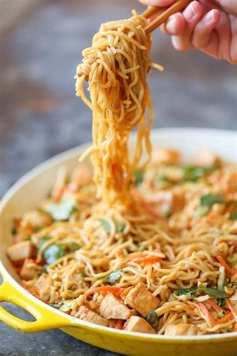 15 Of The Best Ideas For Thai Peanut Chicken Noodles The Best Ideas