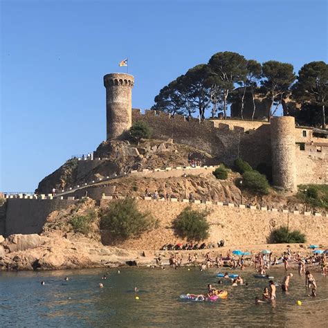 Tossa De Mar Is Distinguishable For Its Qualities Being Presided By The Medieval Fortress Of