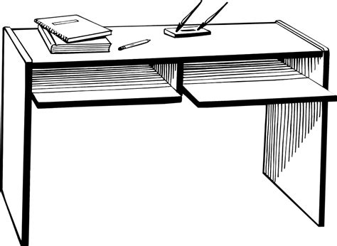 Collection Of Black And White Desk Png Pluspng