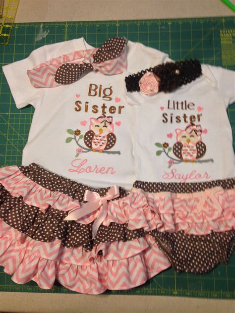 Big sister little sister outfit | Big sister little sister, Sister outfits, Little sisters