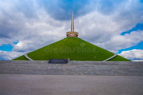 Minsk Belarus May 01 2018 Memorial Of The Second World War Hill Of