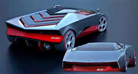 Lamborghini Ravietta Study Looks To Classic Brutalist Design For The