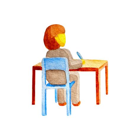 A wide variety of comfortable student chair options are available to you, such as general use, design style, and material. Classroom Desks And Chairs Pictures Illustrations, Royalty ...
