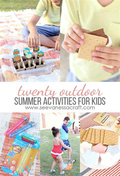 Kid Friendly 20 Outdoor Summer Activities For Kids See
