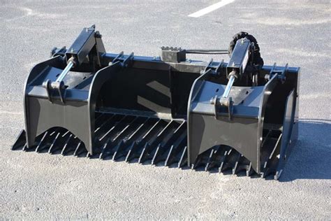 Heavy Duty Rock Bucket Grapple Tiger Attachments