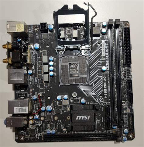 Msi H110i Pro Ac Mini Itx Motherboard Computers And Tech Parts