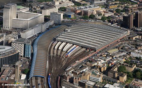 Aeroengland Aerial Photograph Of Waterloo Station London England Uk