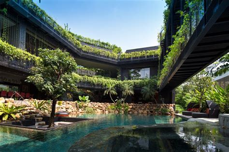 Chang Architects Creates Stepped Garden On Roof Of House In Singapore