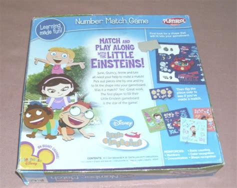 Disney Little Einsteins Number Match Game Playskool Preschool Education