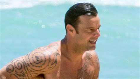 Ricky Martin Puts His Insanely Ripped Beach Body On Full Display