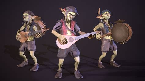 Goblin Bard In Characters Ue Marketplace