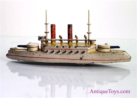 Wilkins Kearsarge Battleship Cast Iron Sold Antique Toys For Sale