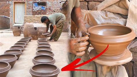 Pot Making With Clay Pottery Making Diy Clay Pots Earthen Pot