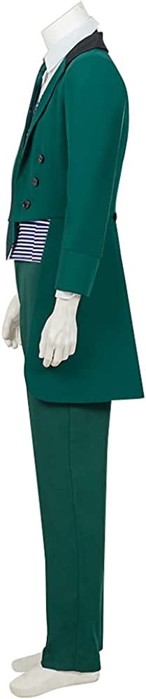 Byhai Haunted Mansion Butler Costume Cosplay Male Cast Member Costume