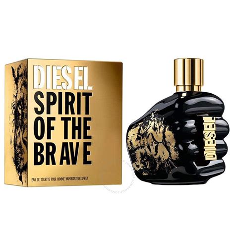 Diesel Mens Spirit Of The Brave Edt Spray 42 Oz Fragrances