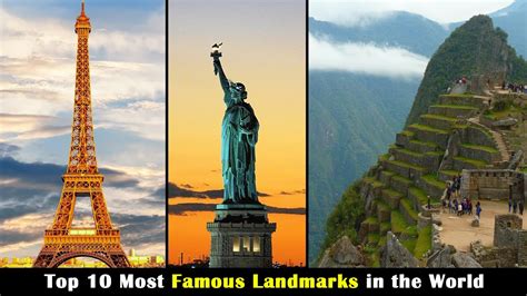 Top 10 Most Famous Landmarks In The World Places To See Youtube