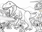 33 dibujos de Jurassic park para colorear | Oh Kids | Page 1