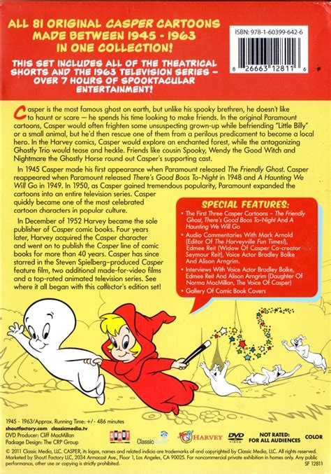 Casper The Friendly Ghost The Complete Collection 1945 1963 The Internet Animation Database