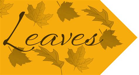 Leaves Sign For Fall Background Free Stock Photo Public Domain Pictures