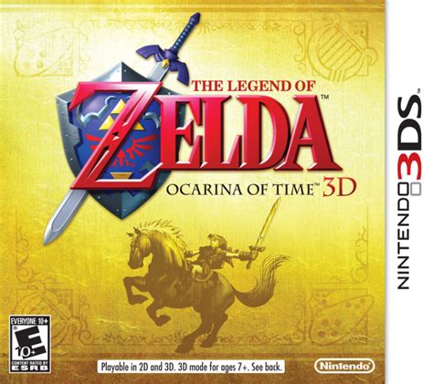 The Legend Of Zelda Ocarina Of Time 3d Images Launchbox Games Database