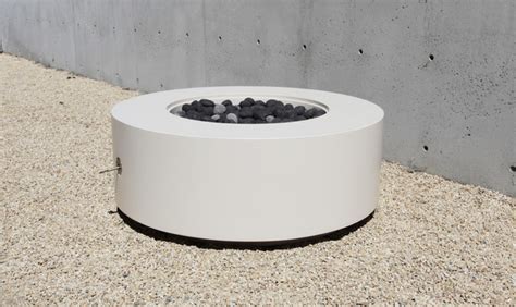 Tinder Cylinder Firetables Fire Pits San Francisco By Concreteworks