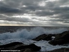 El temps a Palamós: 16 de novembre: mar de fons i núvols baixos fregant ...