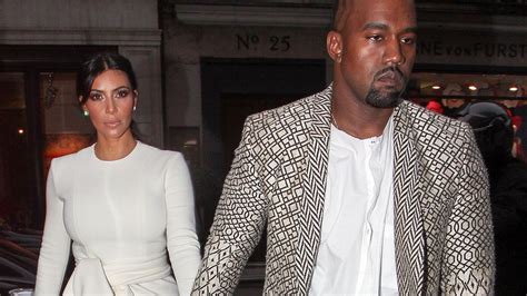 Kim Kardashian And Kanye West Look Miserable As They Dine Out In London