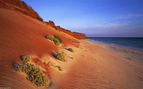 Nature Landscape Beach Desert Australia Wallpapers Hd Desktop And