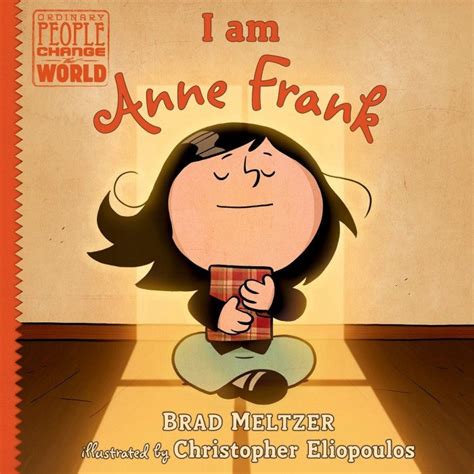 Ordinary People Change The World I Am Anne Frank Hard Cover 1 Dial
