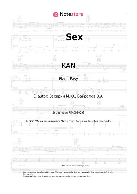 Kan Sex Notas Para El Fortepiano Descargar Para Los Principiantes Piano Easy Sku Pea0089295
